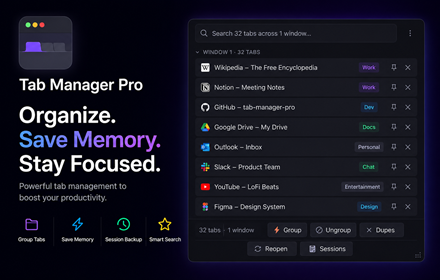 Tab Manager Pro